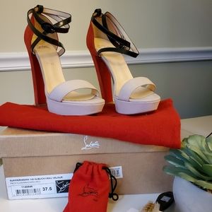Christian Louboutin Suede Summerissima 140 Velour